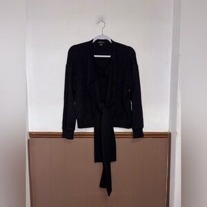 Fifteen Twenty - Black Wrap Sweater